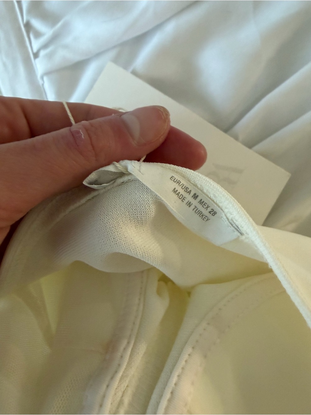 Zara Cream Bustier Corset Top - Picture 4 of 4